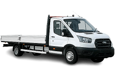 Car Hire West Bridgford - Ford Transit Dropside Van - Van hire West bridgford
